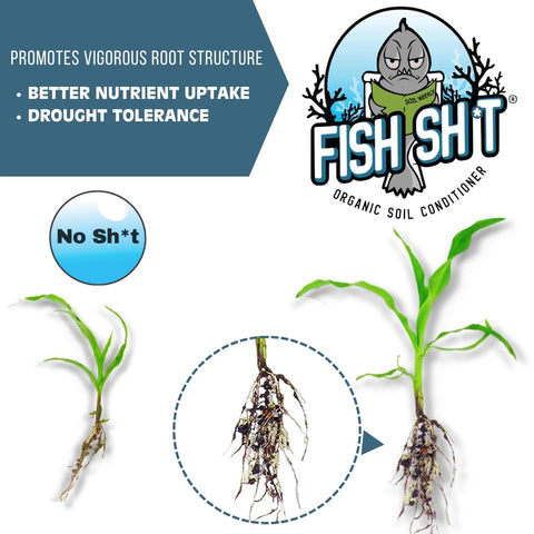Fish Head Farms organic soil conditioner highlights flavor and aroma benefits for herbs and fruit.