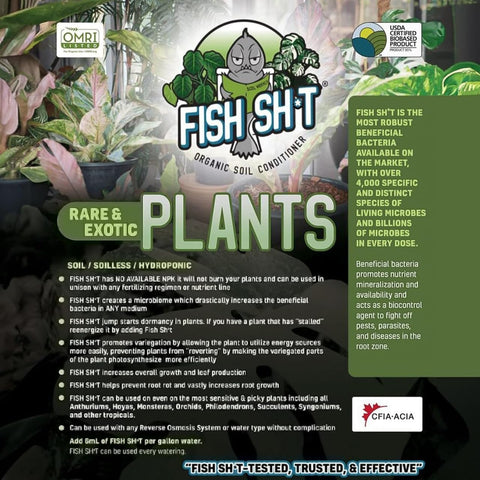 Fish Head Farms organic soil conditioner promotes nutrient uptake in plants.