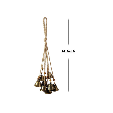 Fishknow rustic doorway bells create whimsical tinkling charm for entry