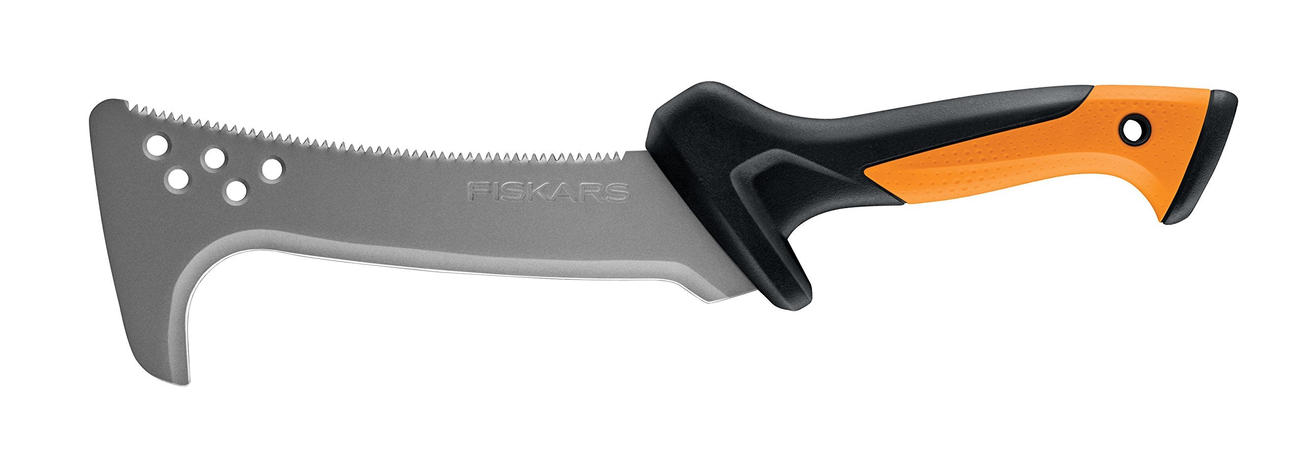 Fiskars billhook saw full tool shot for efficient yard pruning