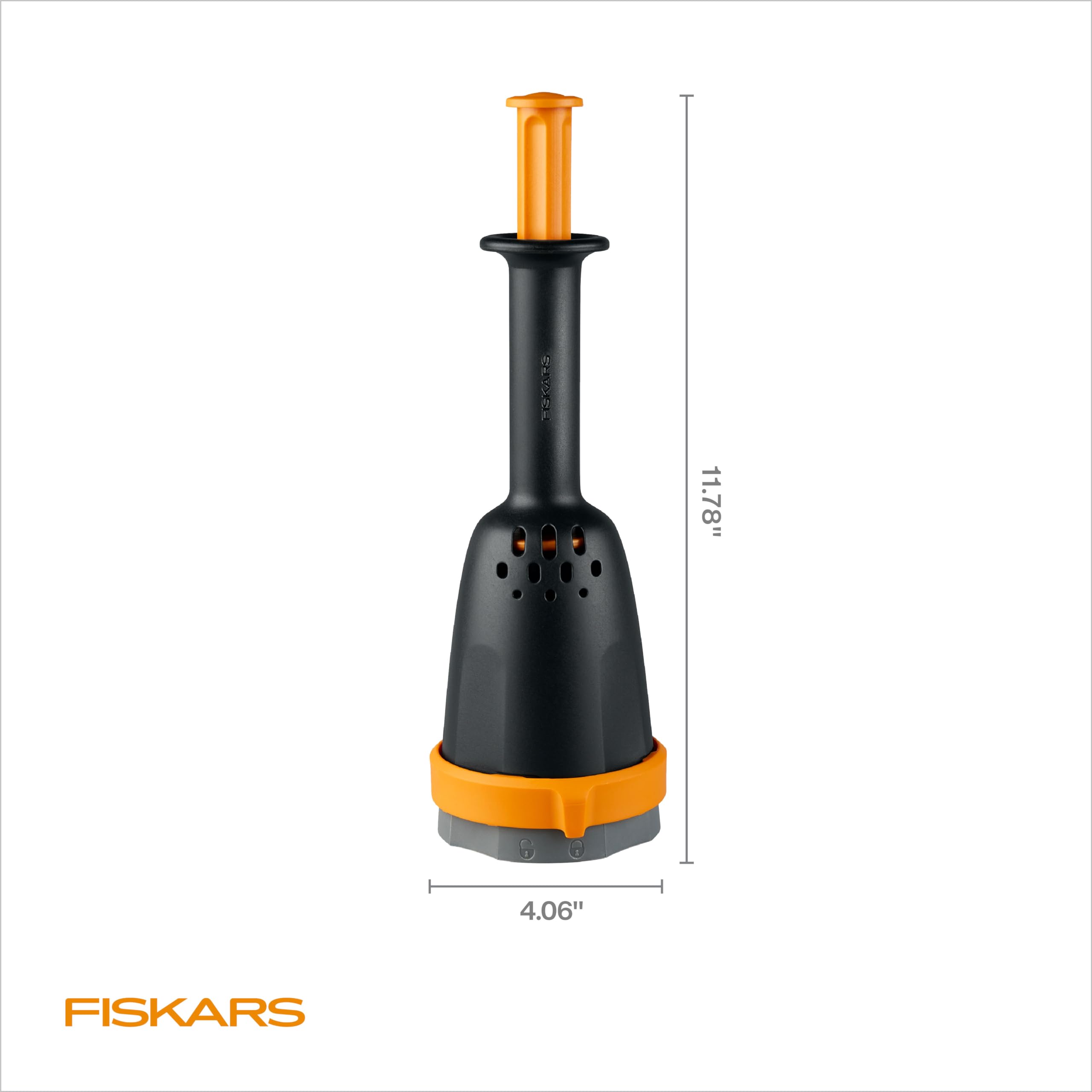 Durable construction with a lifetime warranty from Fiskars