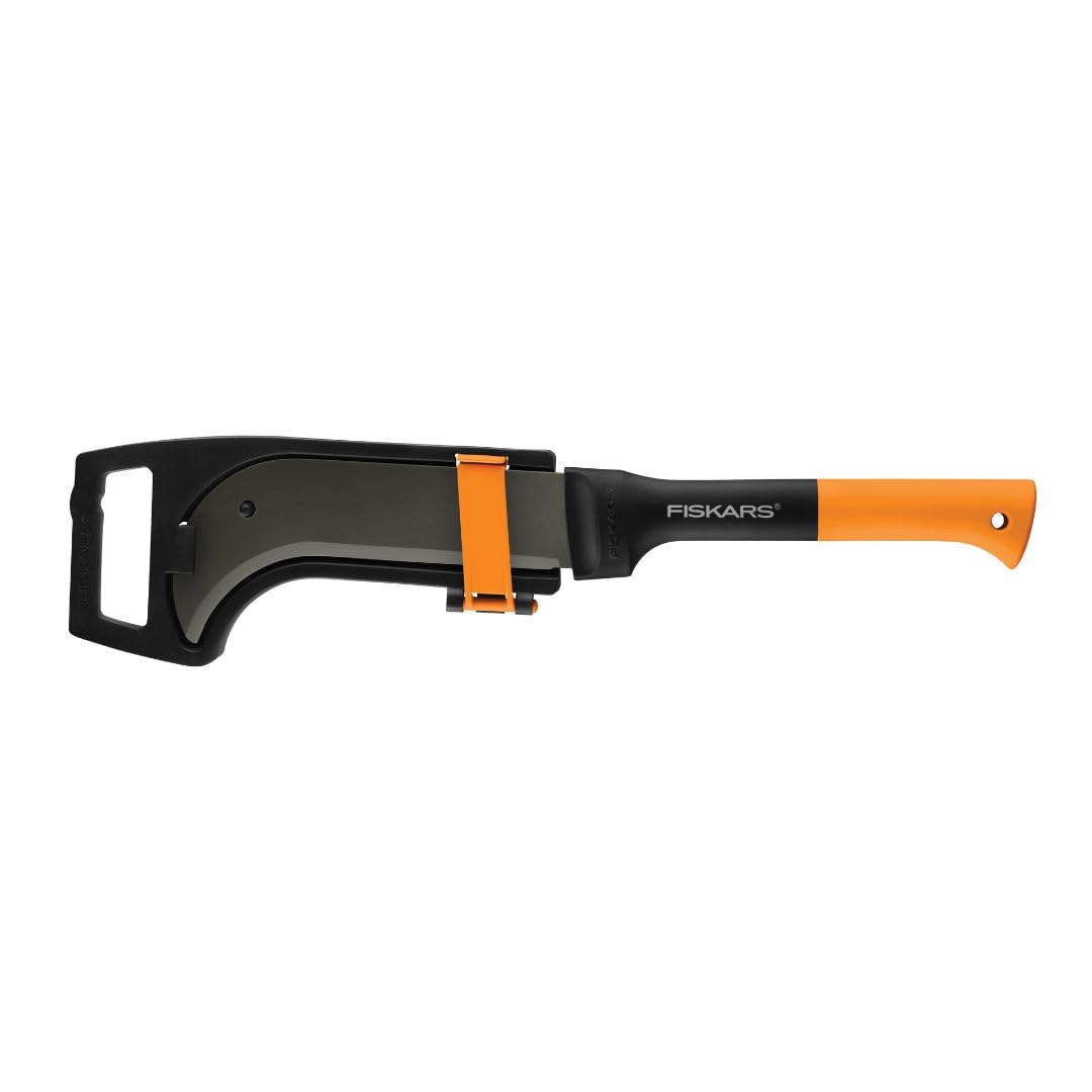 Fiskars DuraFrame handle viewed from an angled perspective