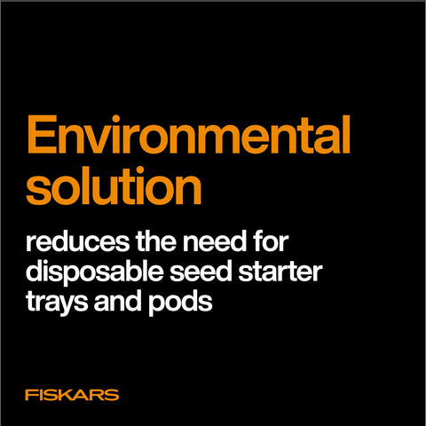 Fiskars easy-to-use seed blocks enable consistent block formation
