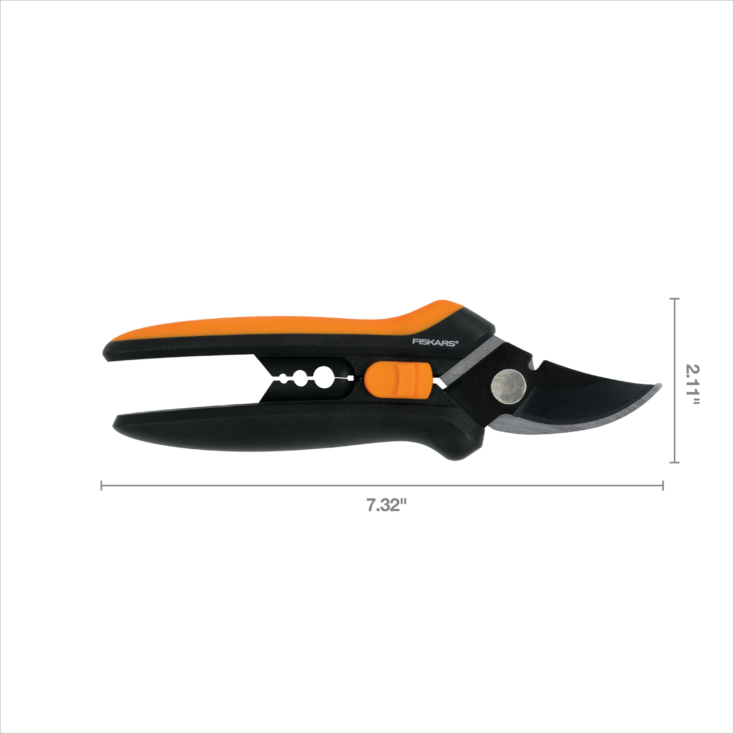 Fiskars Floral Pruner Easy Action spring in use reduces fatigue