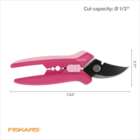 Fiskars Floral Pruner locking mechanism for safe storage