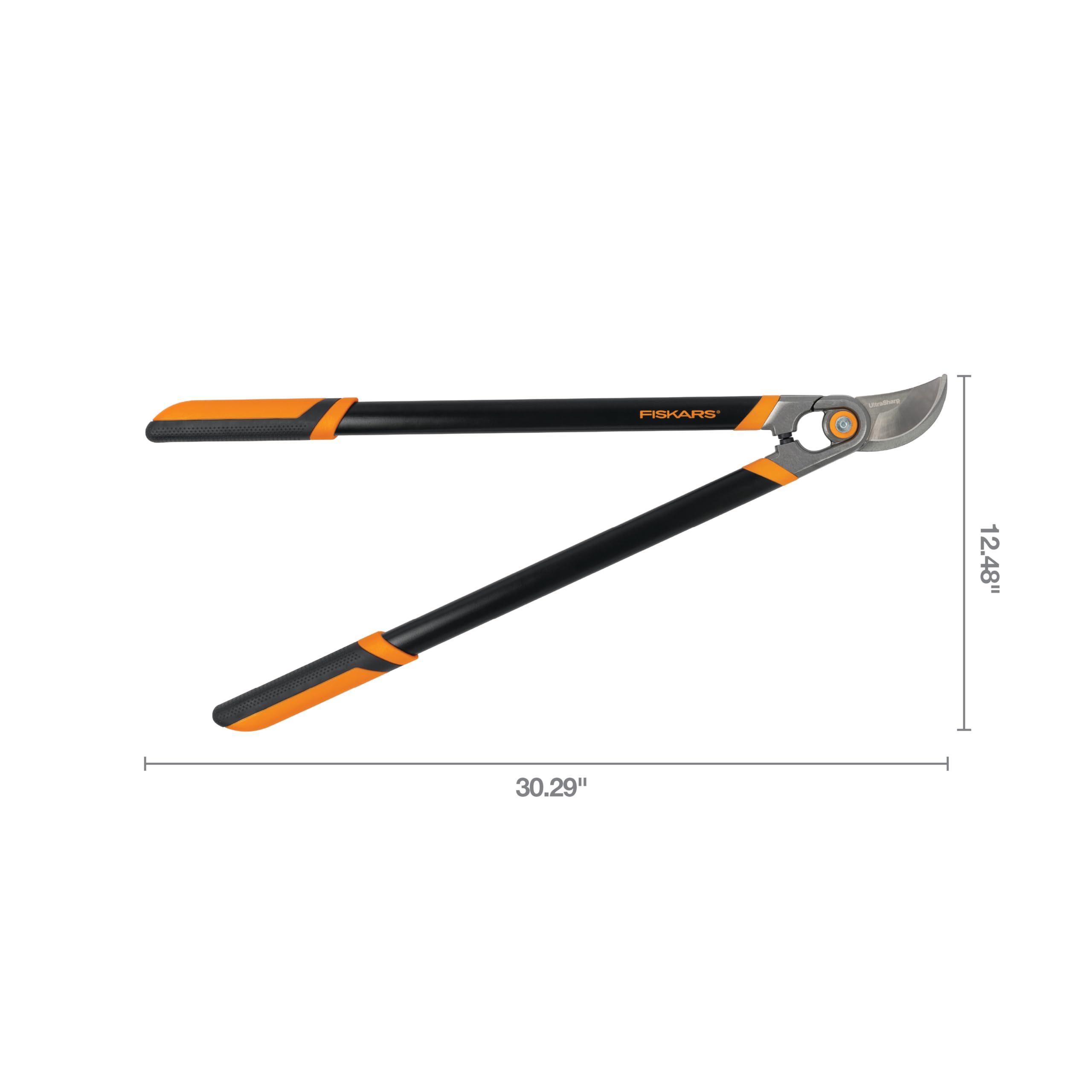 Fiskars lopper sharpenable blade enables ongoing precise cuts
