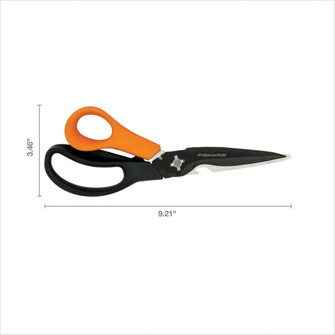 Fiskars garden scissors pointed awl tip for small holes