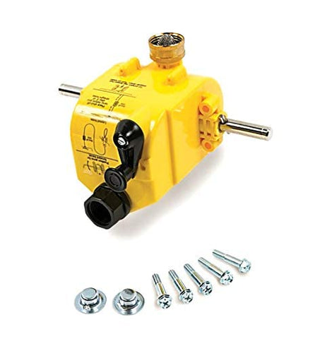 Fiskars plastic motor assembly replacement for Nelson traveling sprinkler improves smooth travel and consistent watering