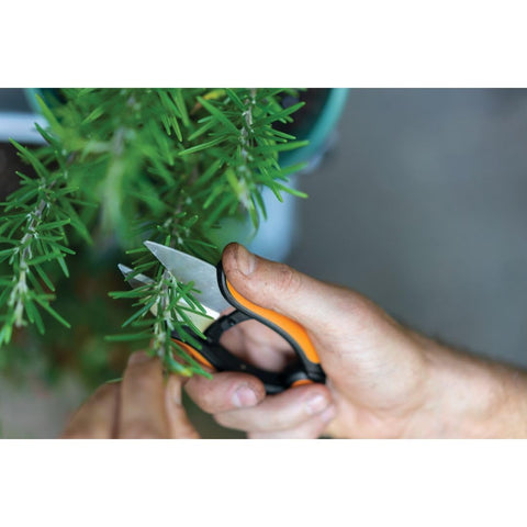 Fiskars herb snips in sheath for safe storage and transport