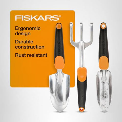 Fiskars Lifetime Warranty supports long-lasting garden tools.