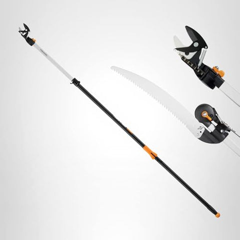 Fiskars lifetime warranty supports long-term use of the extendable pruner.