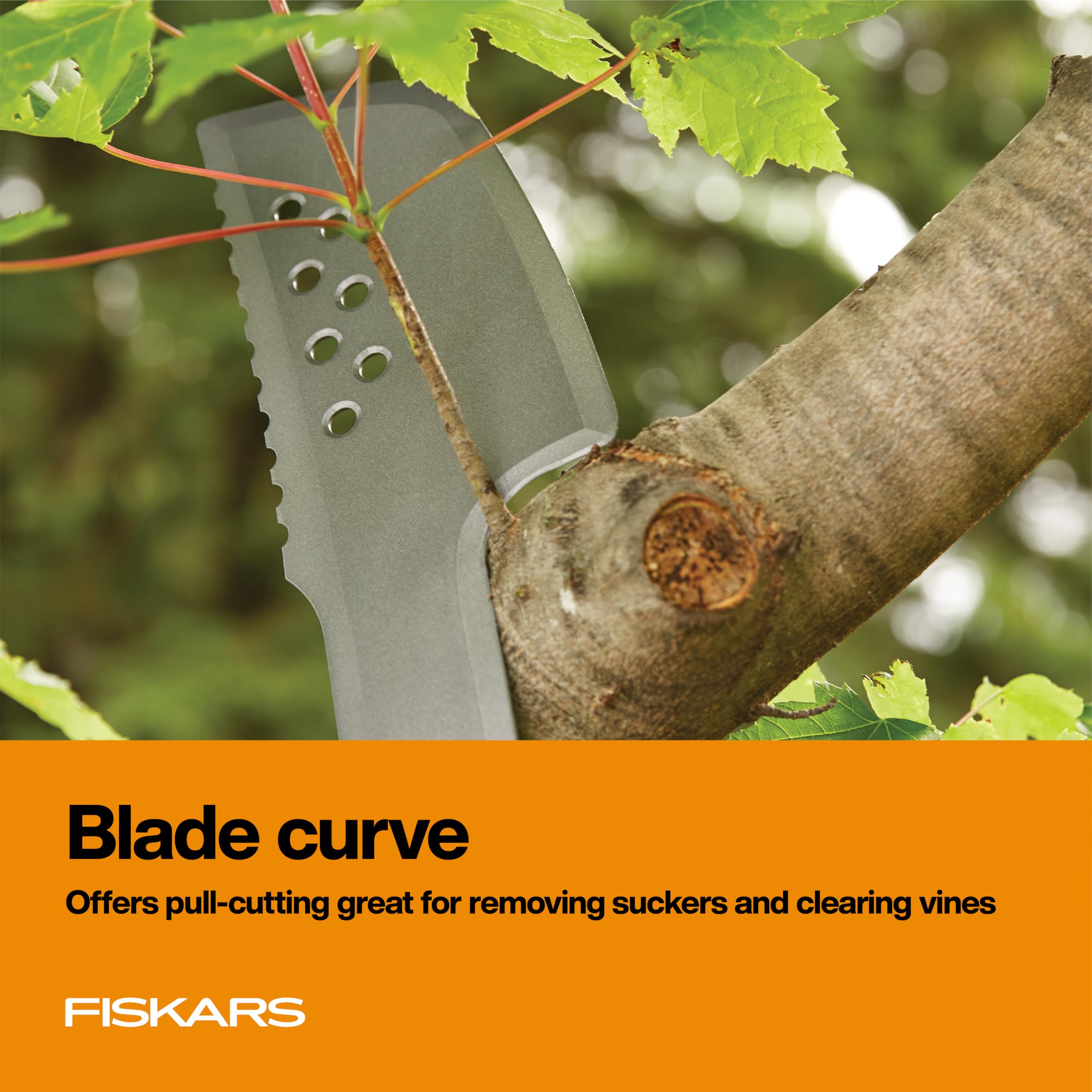 Fiskars rust-resistant coating reduces corrosion in outdoor work
