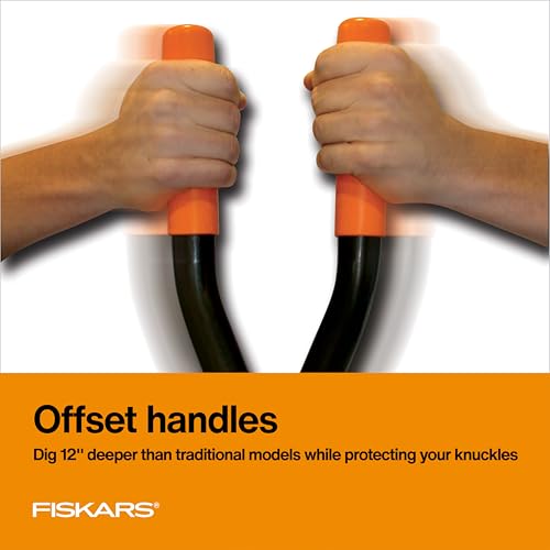 Fiskars welded steel pivot provides durable joints for tough yard work