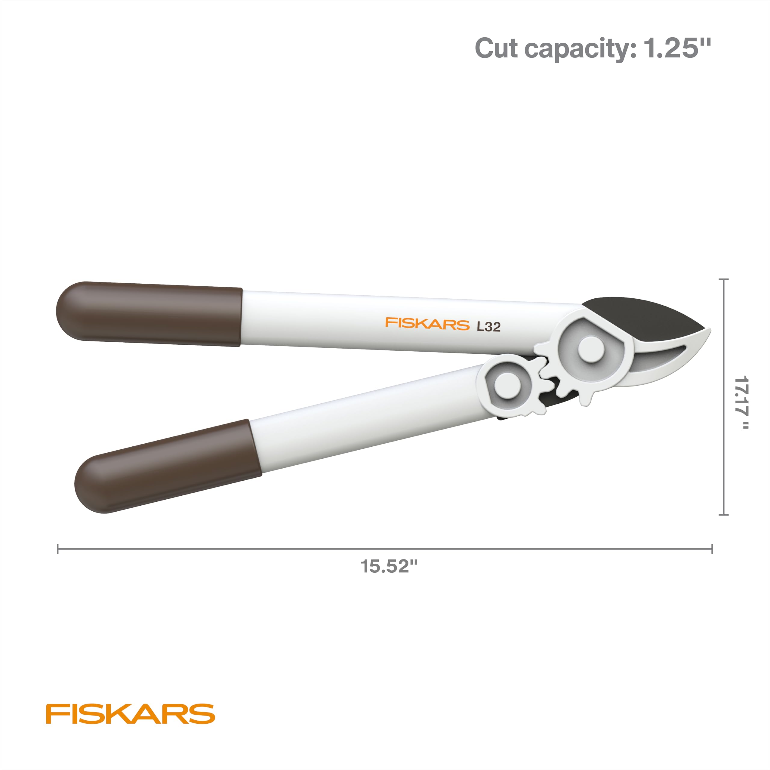 Fiskars PowerGear Lopper ergonomic grip supports comfortable pruning sessions