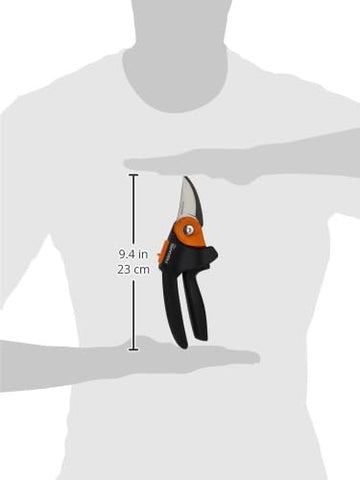 Fiskars PowerGear2 pruner stored with blade locked for safety