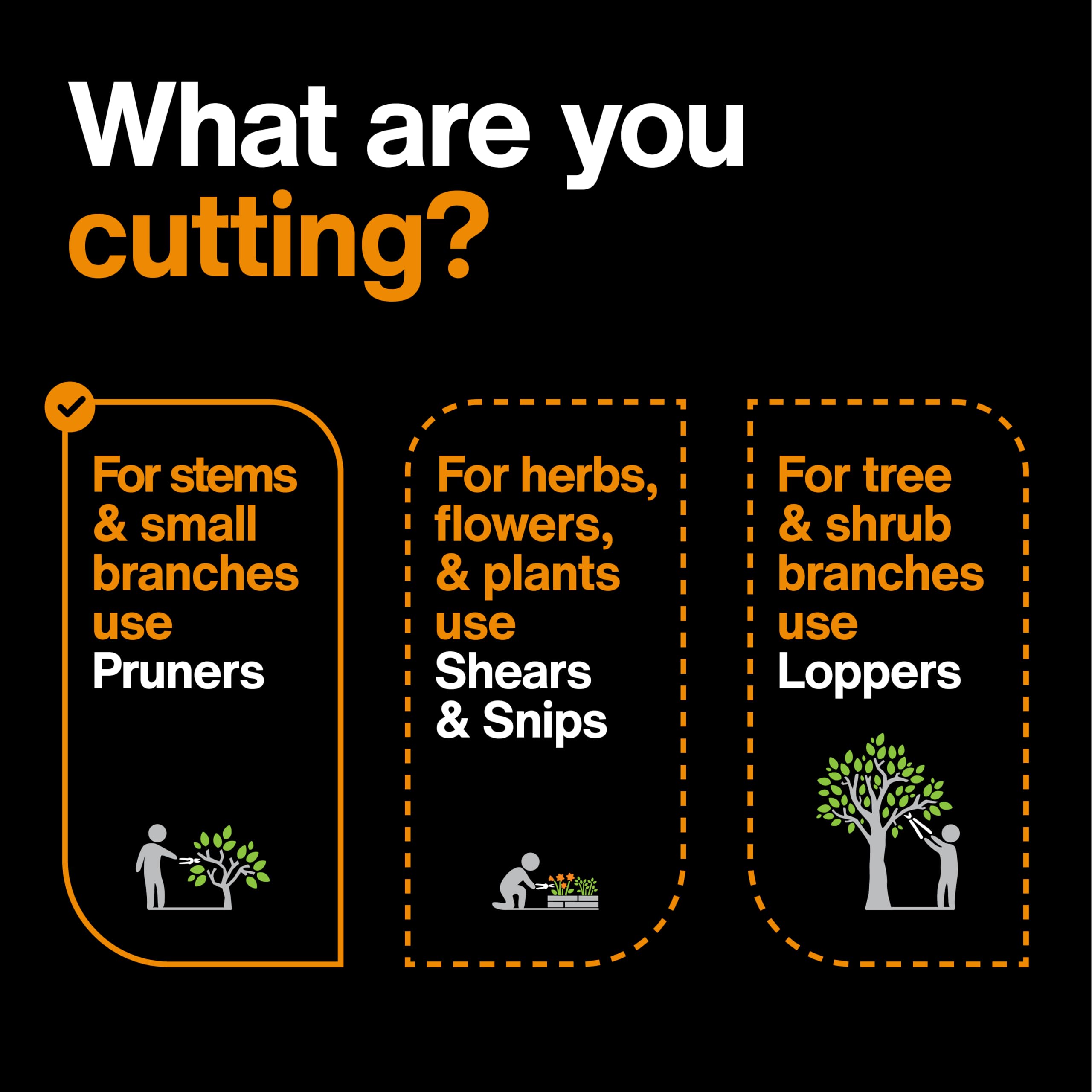 Razor-sharp, precision-ground blade ready for pruning tasks.