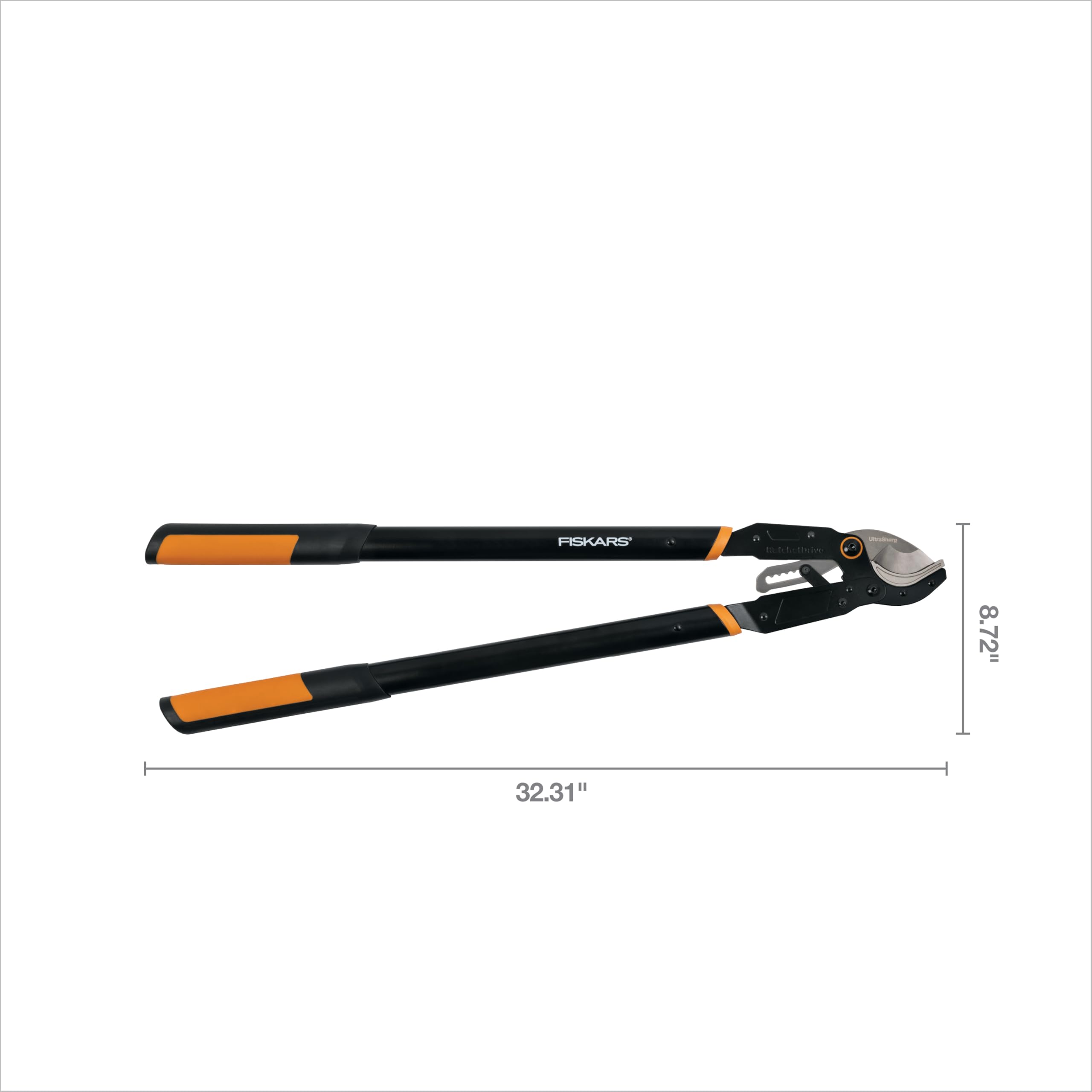 Rust-resistant finish helps Fiskars lopper withstand outdoor use