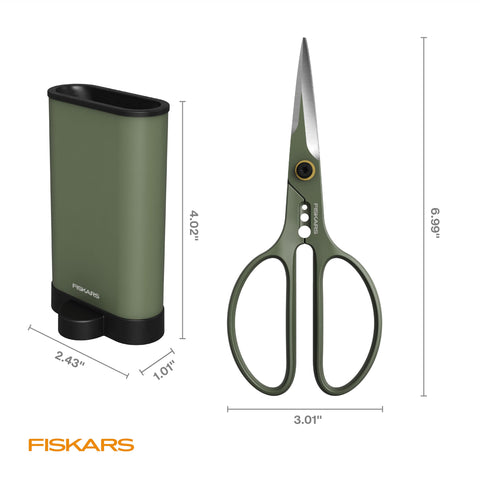 Fiskars Shaper Plant Shears durable-forged-steel design ensures long-lasting sharpness