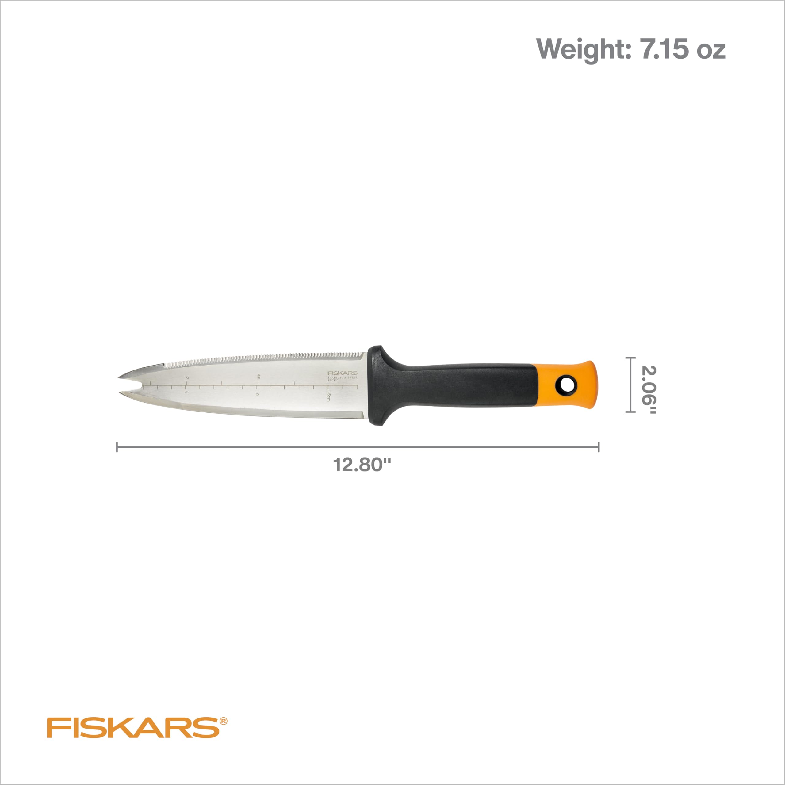 Fiskars SoftGrip handle delivers comfortable, fatigue-free gardening