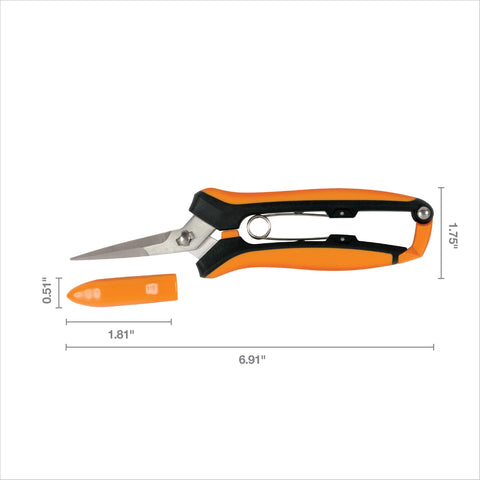 Fiskars take-apart cleaning design makes cleaning easy.