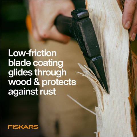 Fiskars X24 insert-molded-head provides durable attachment