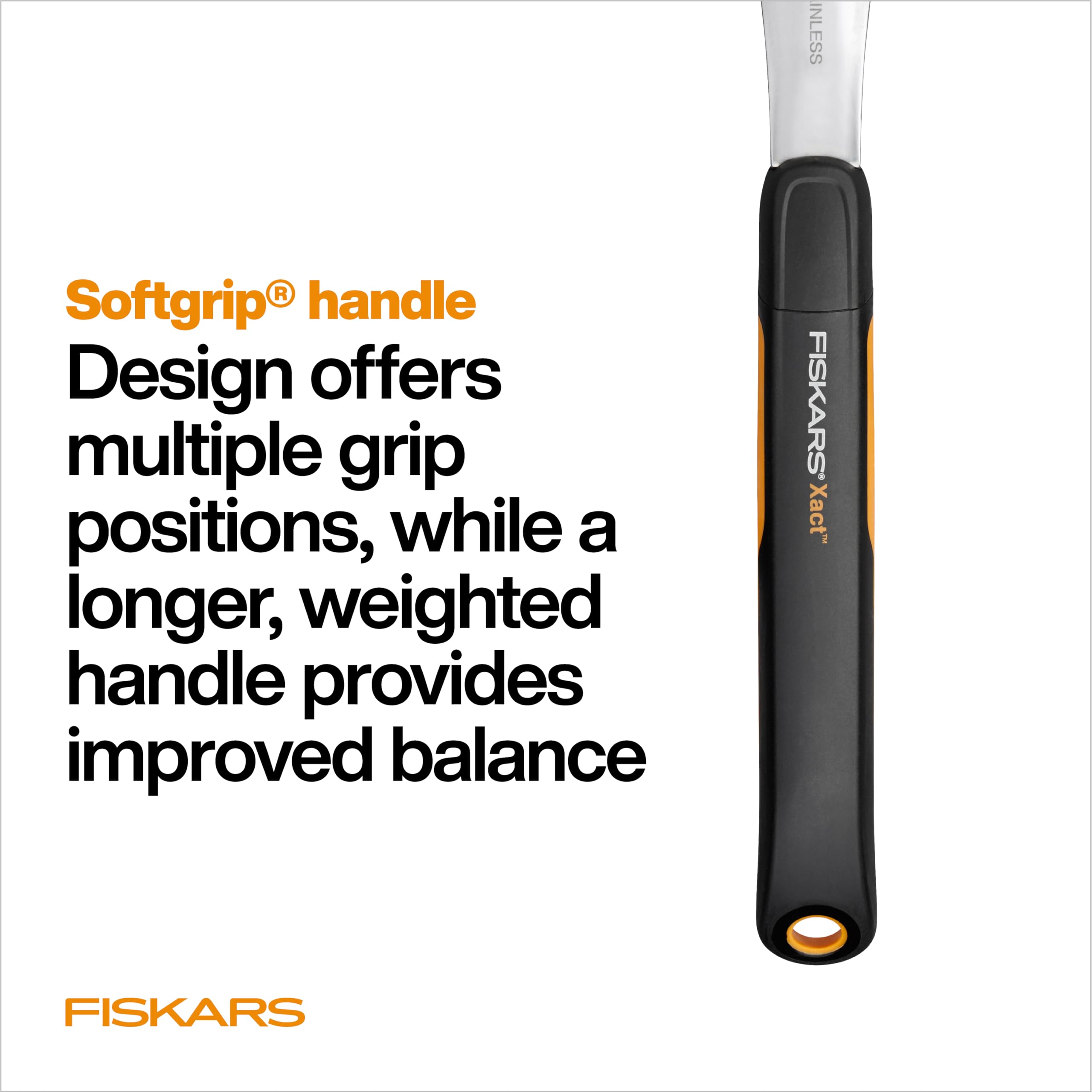 Fiskars Xact Hand Rake’s durable build stands up to heavy use.