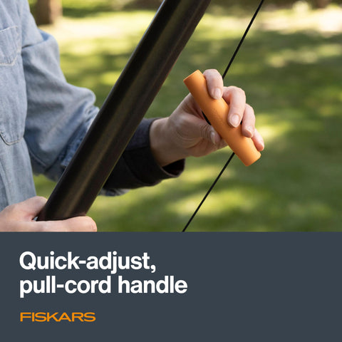 Fiskars XtendControl 4-8 ft poles reach up to 16 ft