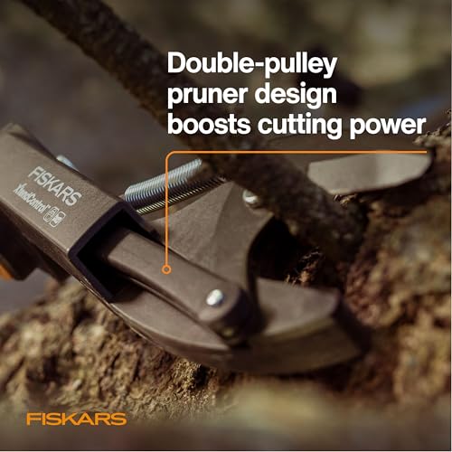 Fiskars XtendControl lightweight aluminum construction reduces fatigue