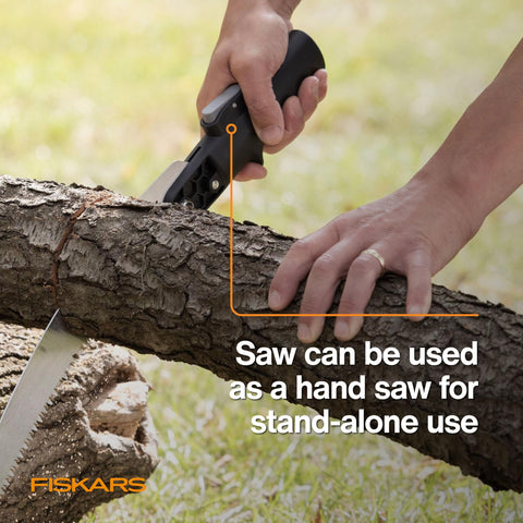 Fiskars XtendControl snap-fit joints simplify setup and storage