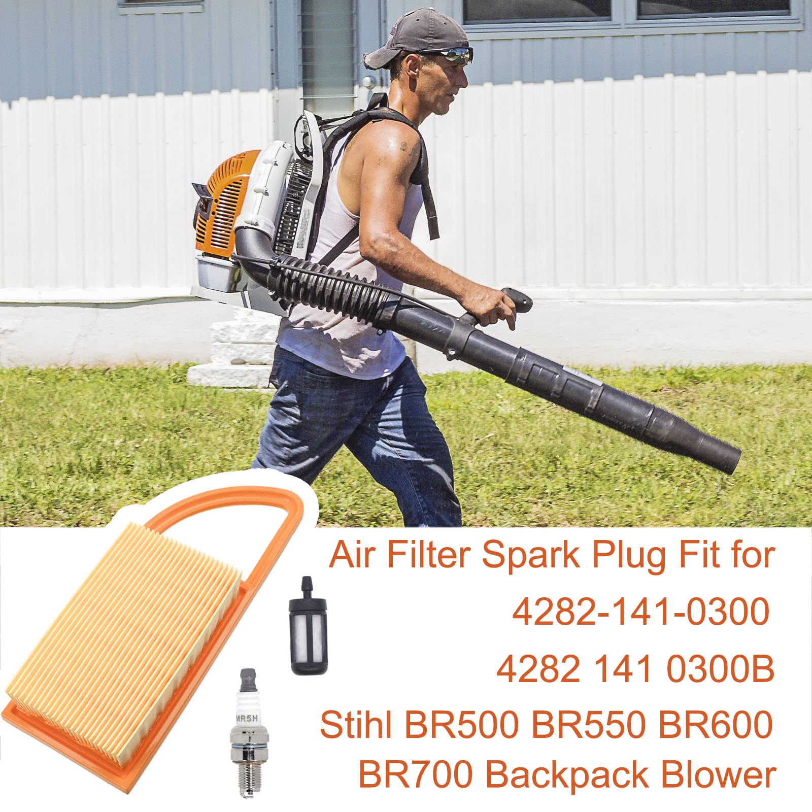 FitBest Air Filter Tune-Up Kit spark plug detail for BR models