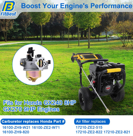 Air filter included in FitBest kit to improve filtration and airflow