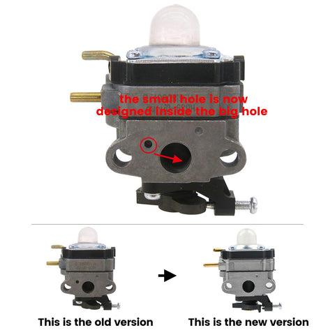 FitBest primer bulbs in carburetor kit accelerate cold starts and priming.