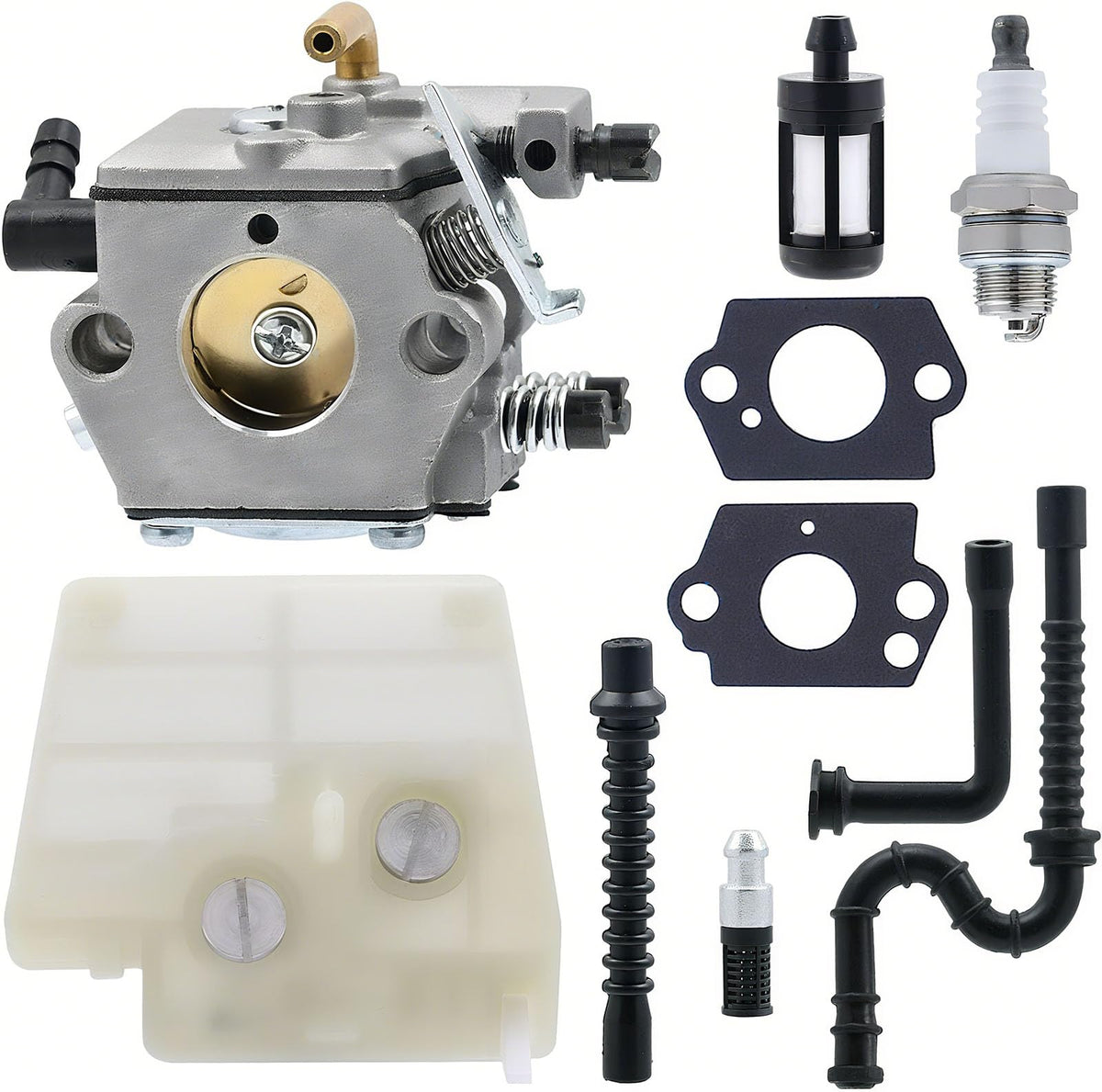 FitBest carburetor tune-up kit for Stihl 024-026, front view, reliable starts and smooth idling