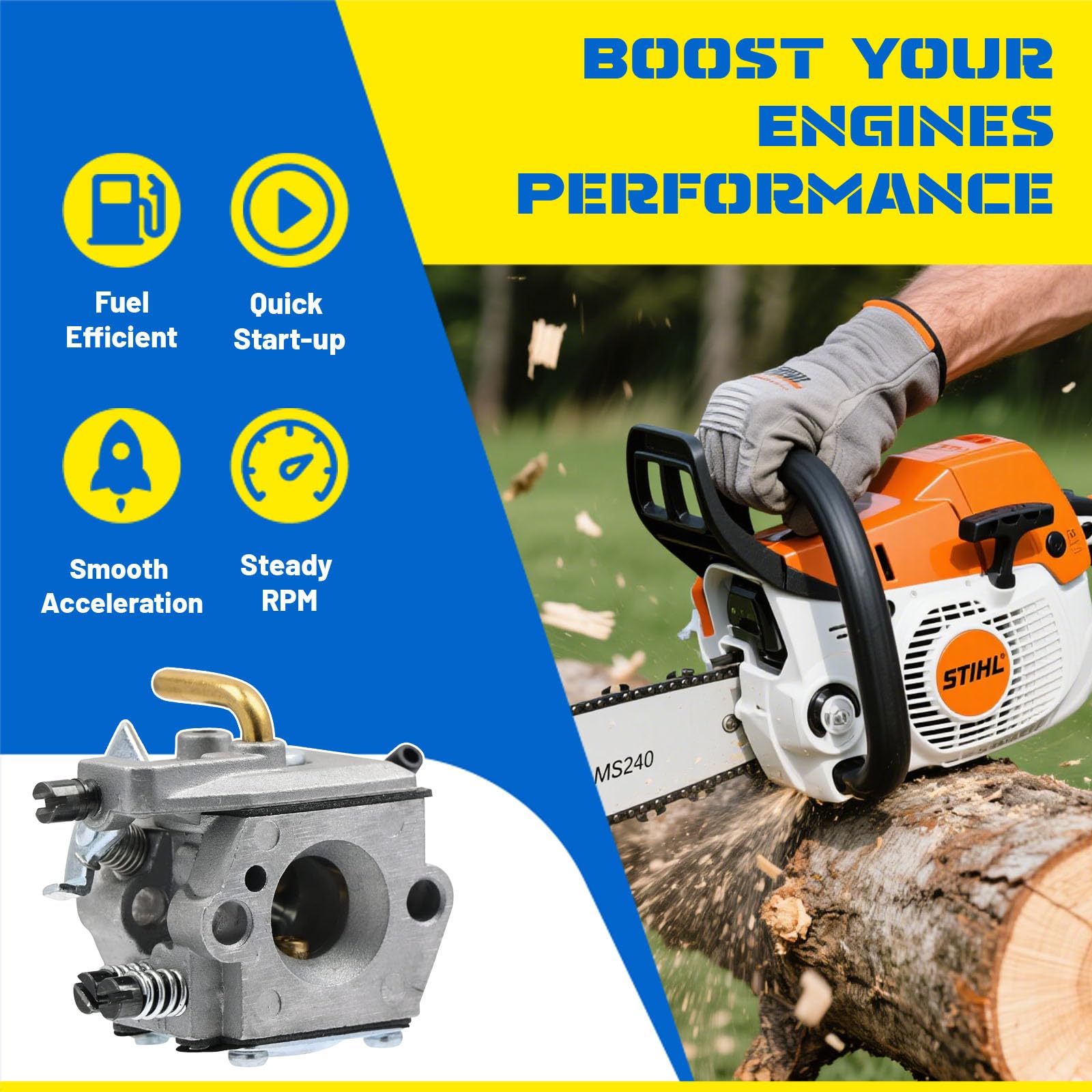 Premium aluminum housing of FitBest kit from the side showing durability