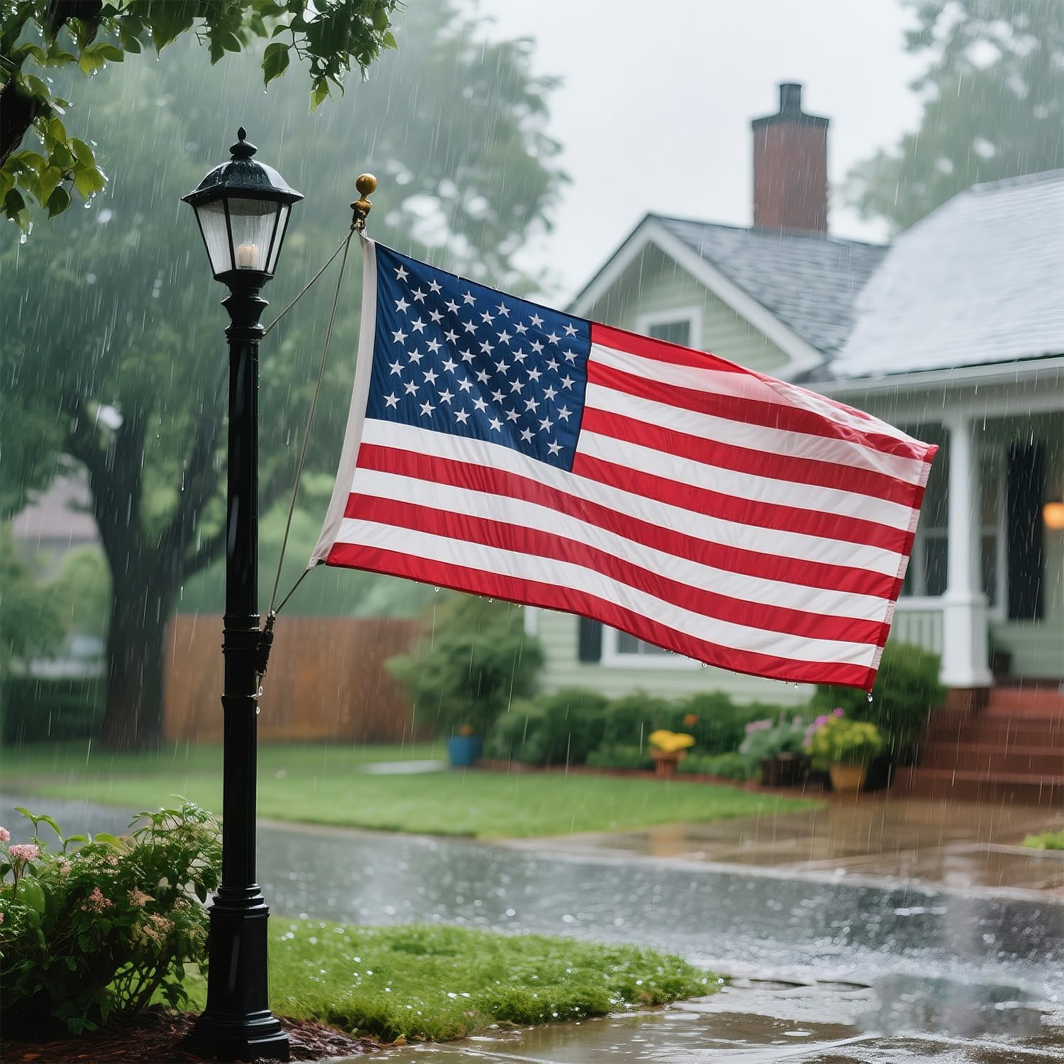 FITEAN handmade American craftsmanship reflected in a 5x8 flag
