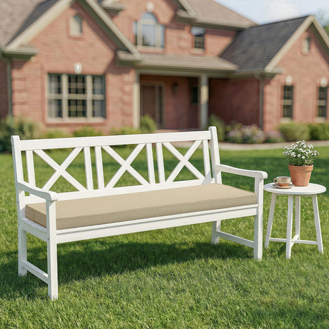 Fitfree bench cushion fade-resistant color stays vibrant under direct sun