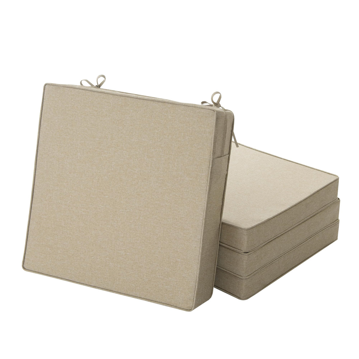 Fitfree outdoor chair cushions with water-resistant foam for durable porch seating.