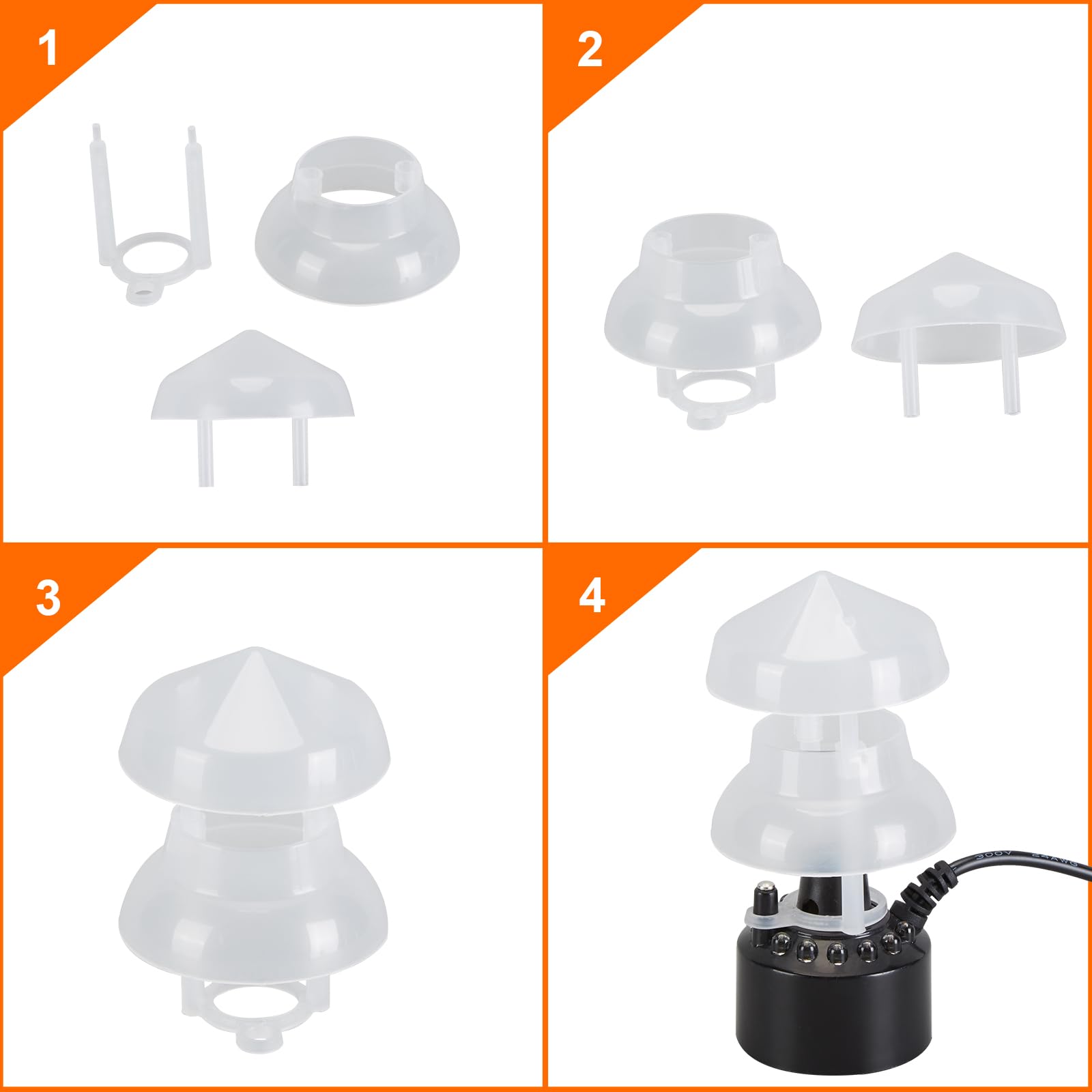 FITNATE Mist Maker 24V power connection for safe operation