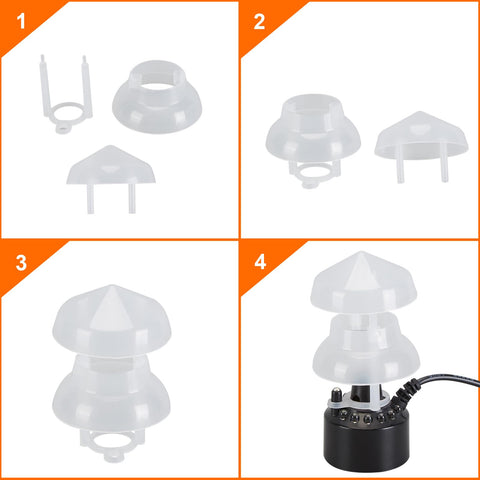 FITNATE Mist Maker 24V power connection for safe operation