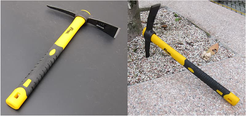 FITOOL rubberized fiberglass handle adds comfort during long garden sessions