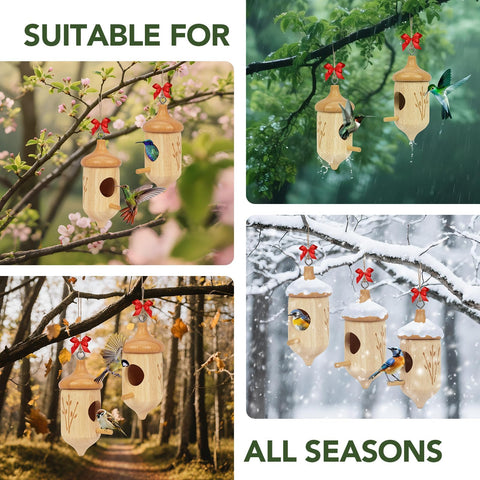 Fitraho hummingbird house gift idea, suitable for Christmas or birthdays.