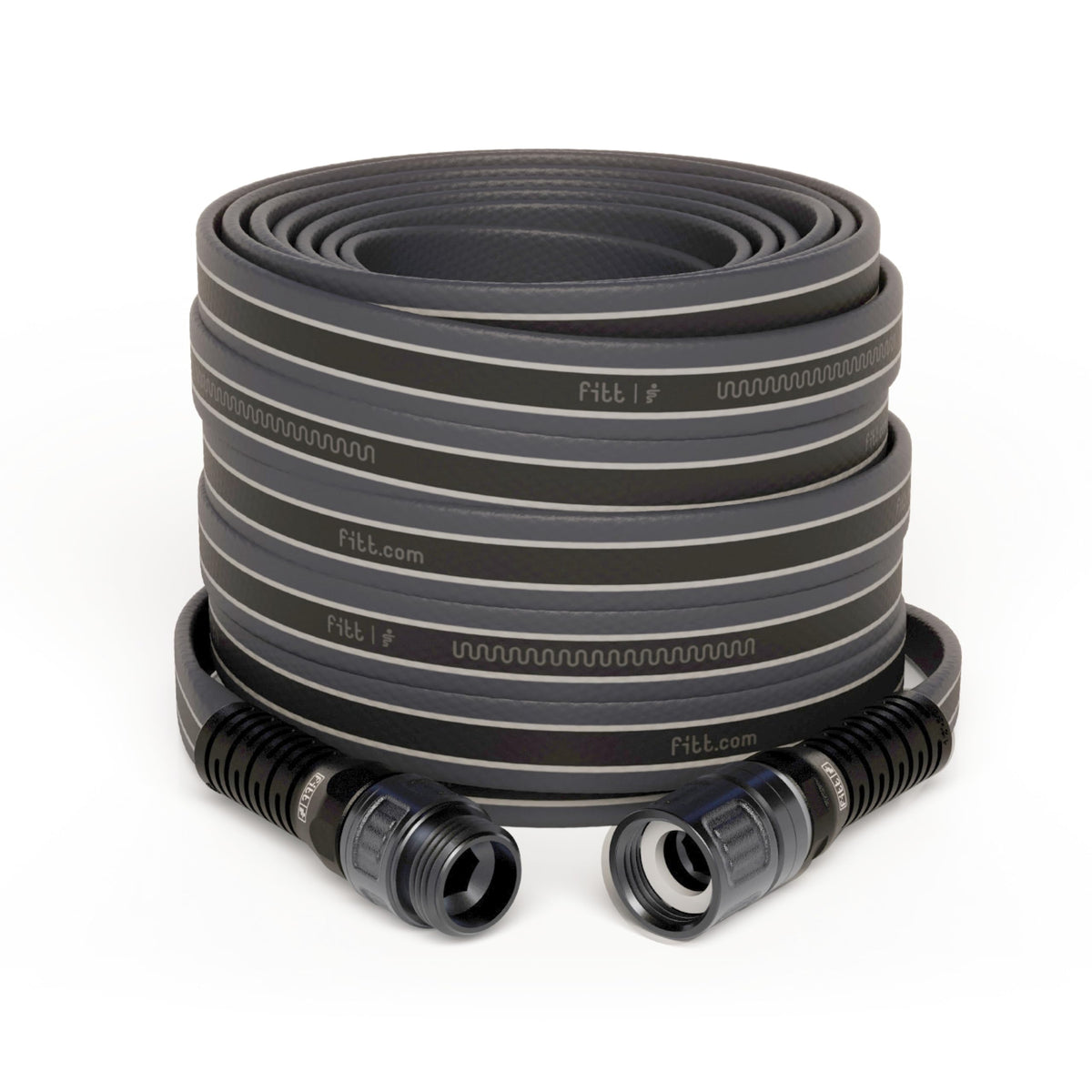 FITT Force Pro hose flat design for easy storage and smooth flow.