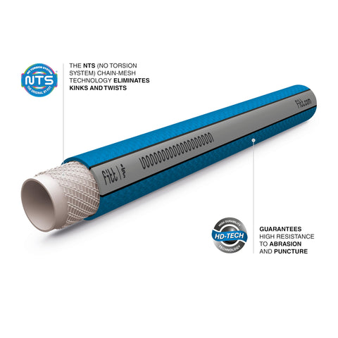 FITT HiFlo quick connect shows fast setup for garden tasks.