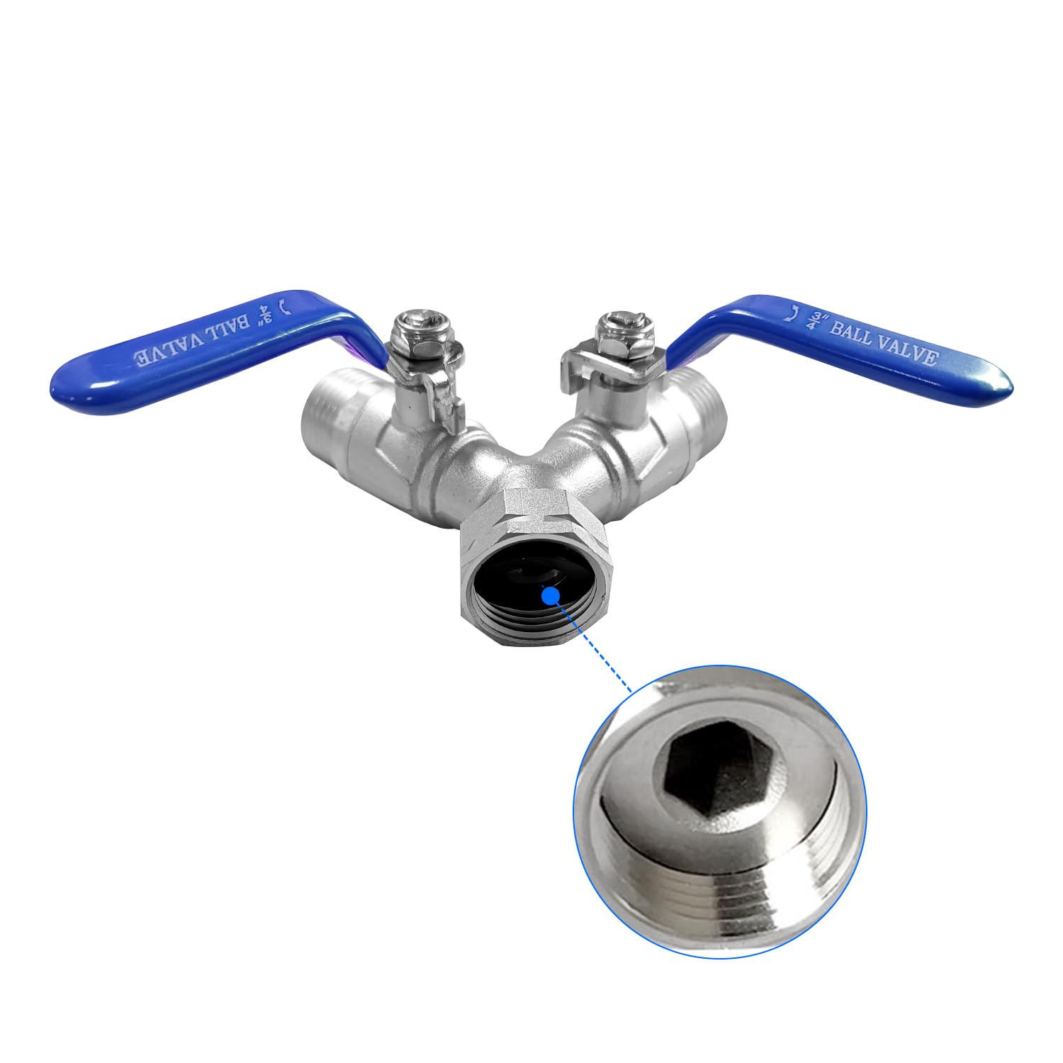 Fitvell stainless-steel construction emphasizes corrosion resistance for long-lasting garden use.