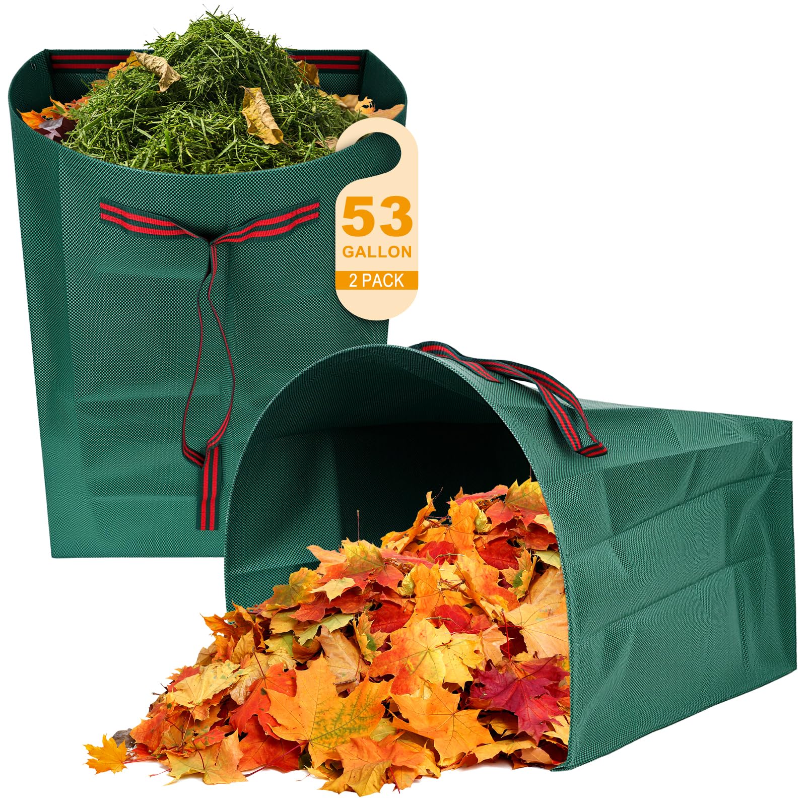 Fiudiry leaf collector with a 22-inch opening for fast yard cleanup.