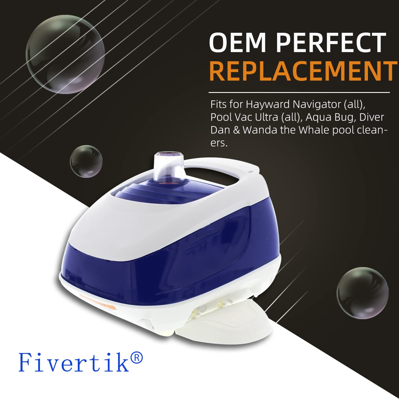 Fivertik AXV414P pod shoes provide superior traction on walls and floors