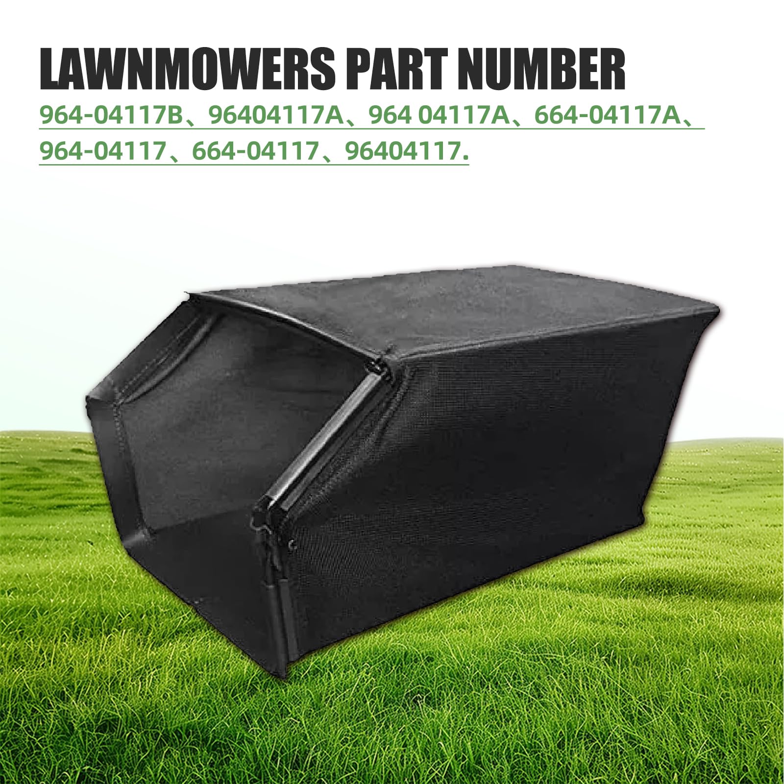 Durable lawn bag by FIX ZHANG, fits 664-04117A model, easier cleanup.