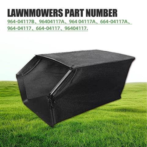 Durable lawn bag by FIX ZHANG, fits 664-04117A model, easier cleanup.