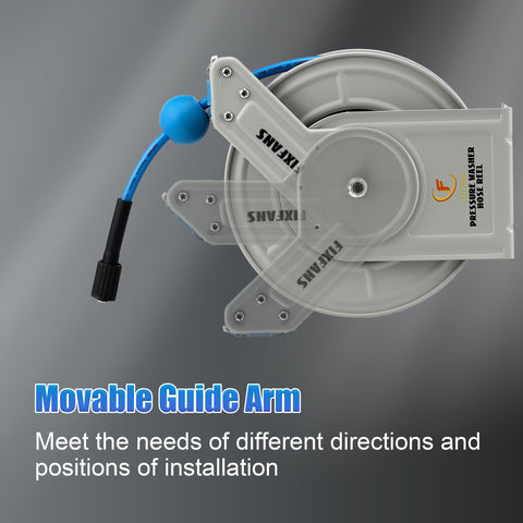 FIXFANS automatic rewind mechanism reduces tangles and manual effort