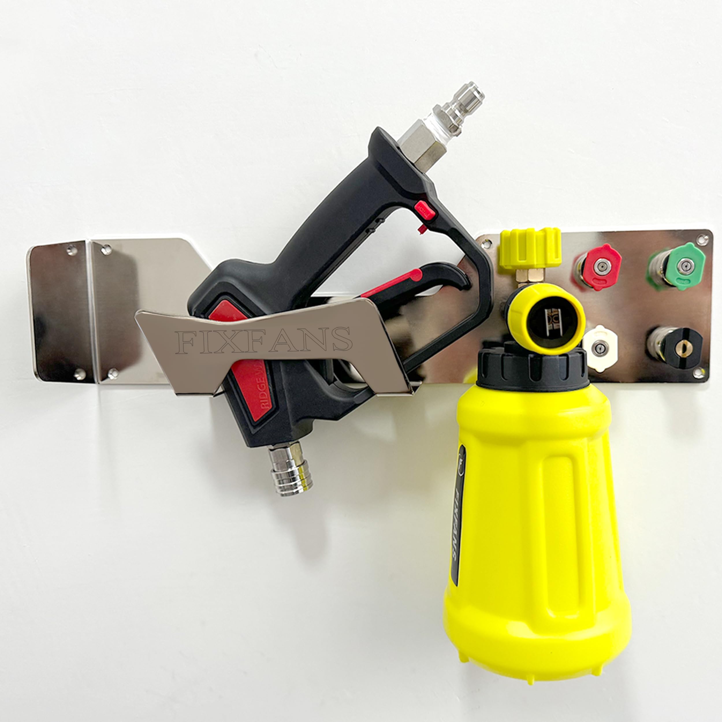 FIXFANS expandable screws included for simple installation